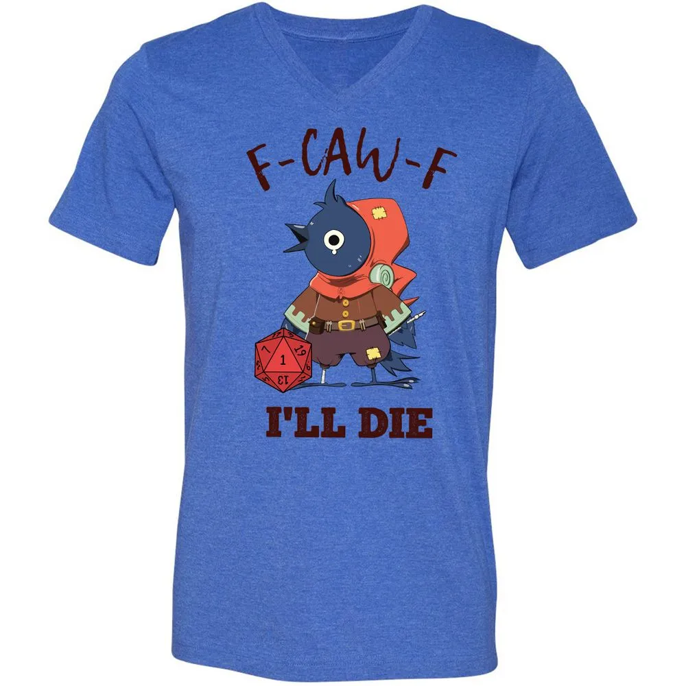 Funny F-CAW-F Kenku Crow - Heather True Royal - 14