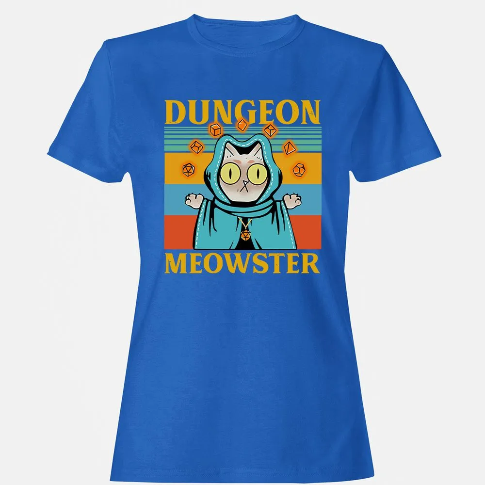 Dungeon Meowster Women's T-Shirt - Royal - 14