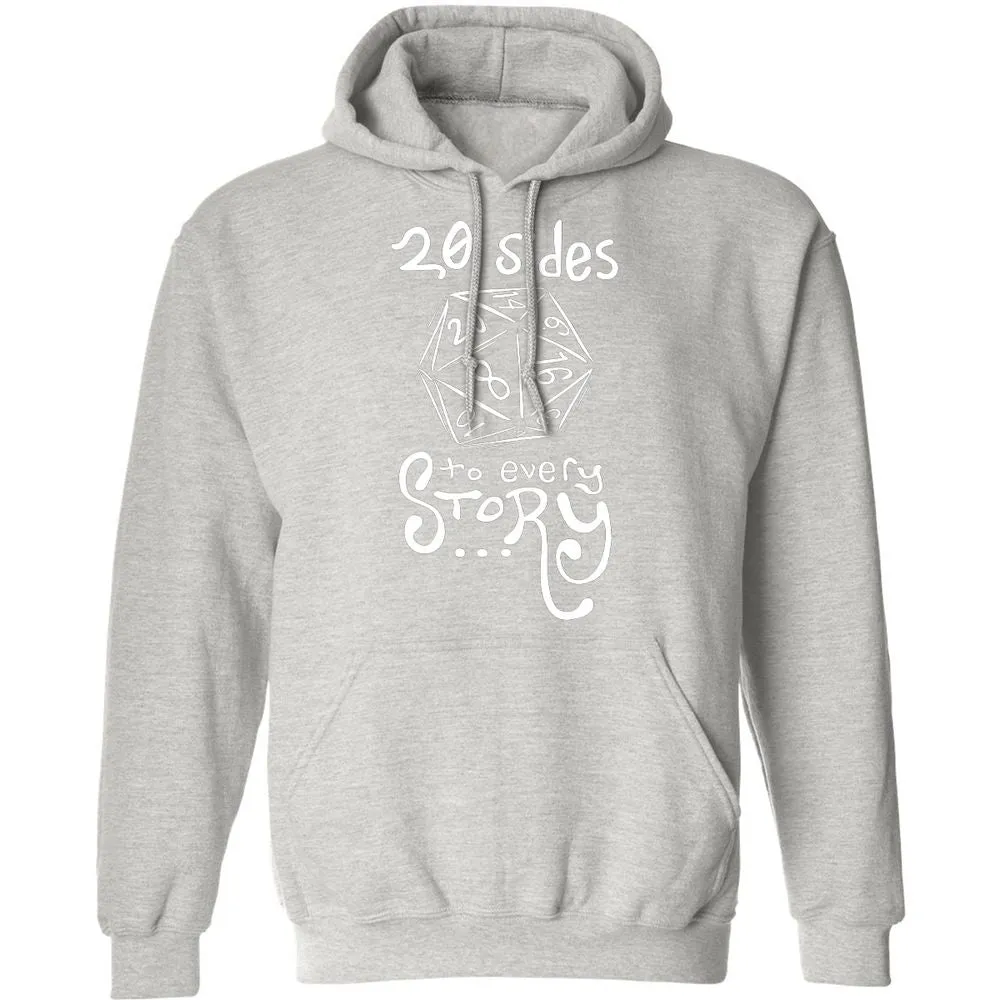 20 Sides to Every Story Classic Unisex Hoodie - Ash - 8