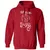 20 Sides to Every Story Classic Unisex Hoodie - Red - 5