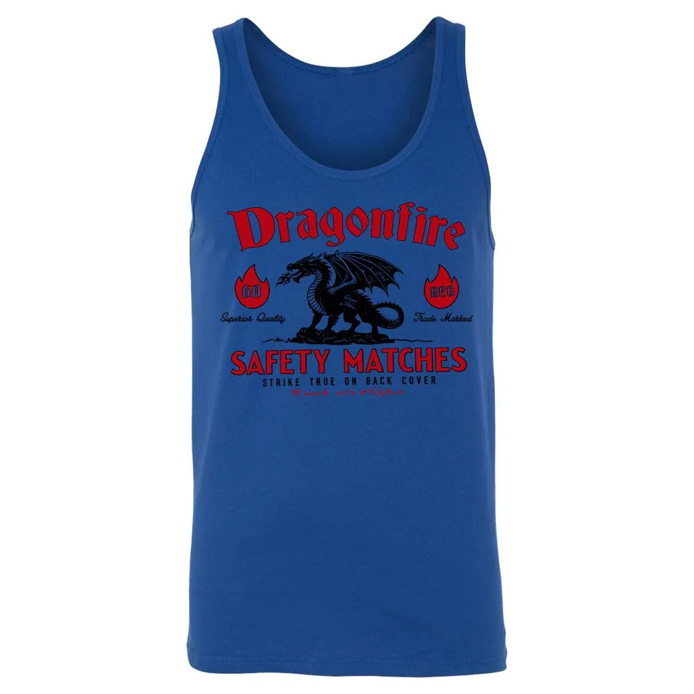 Dragonfire Unisex Jersey Tank - True Royal - 13