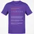 Designer Stats (Pixel Alchemist) Classic Unisex T-Shirt - Purple - 9