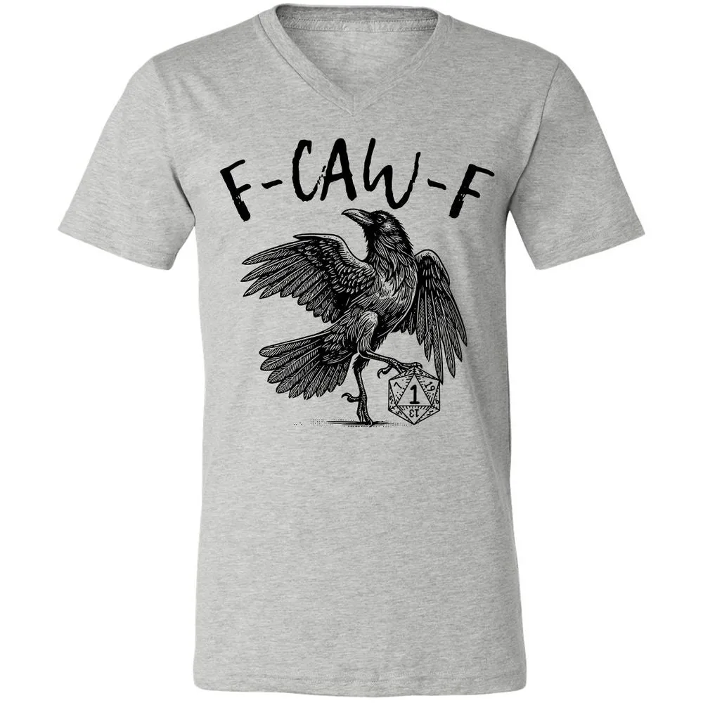 Unisex V-Neck T-Shirt - White - Athletic Heather - 7
