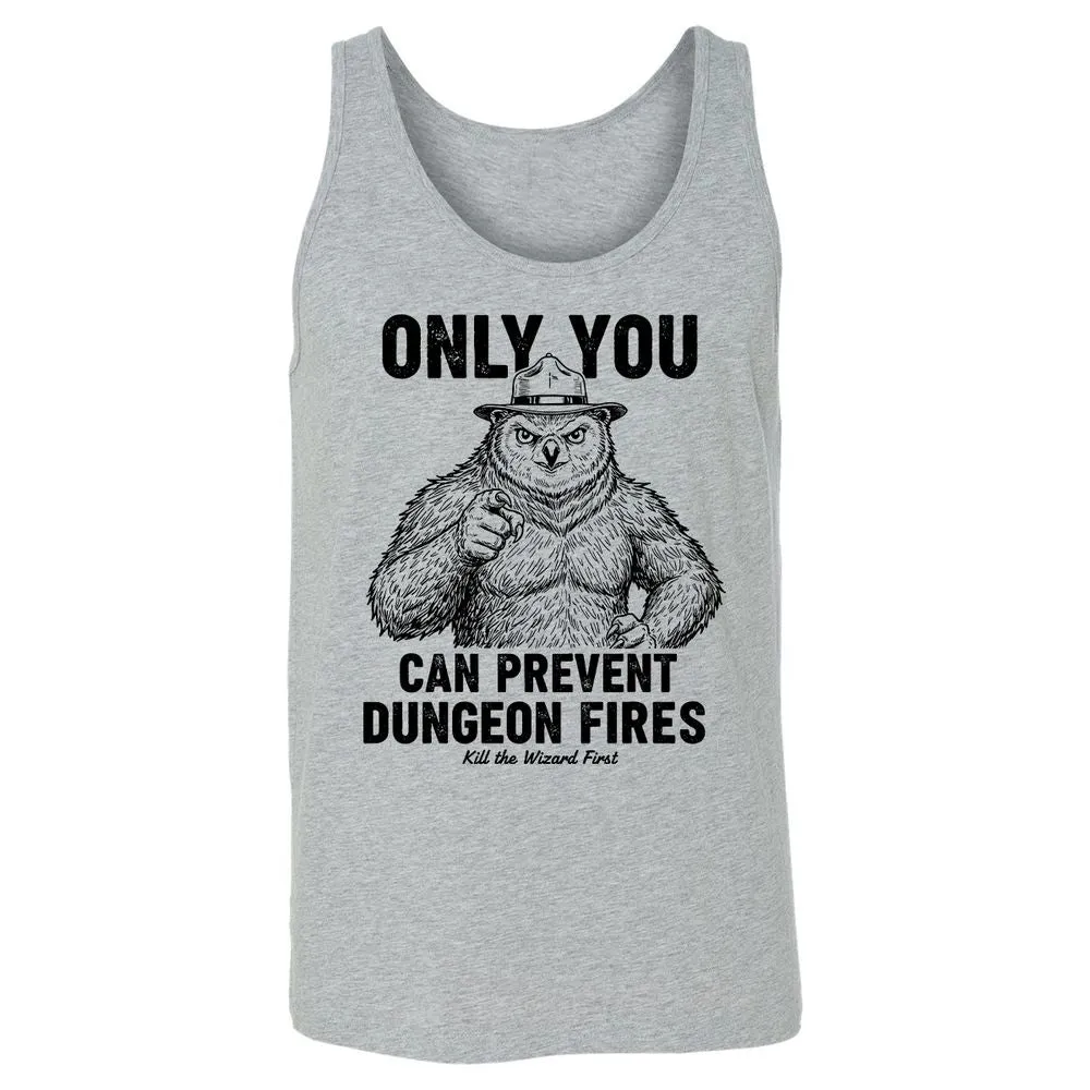 Only You Can Prevent Dungeon Fires - Athletic Heather - 4