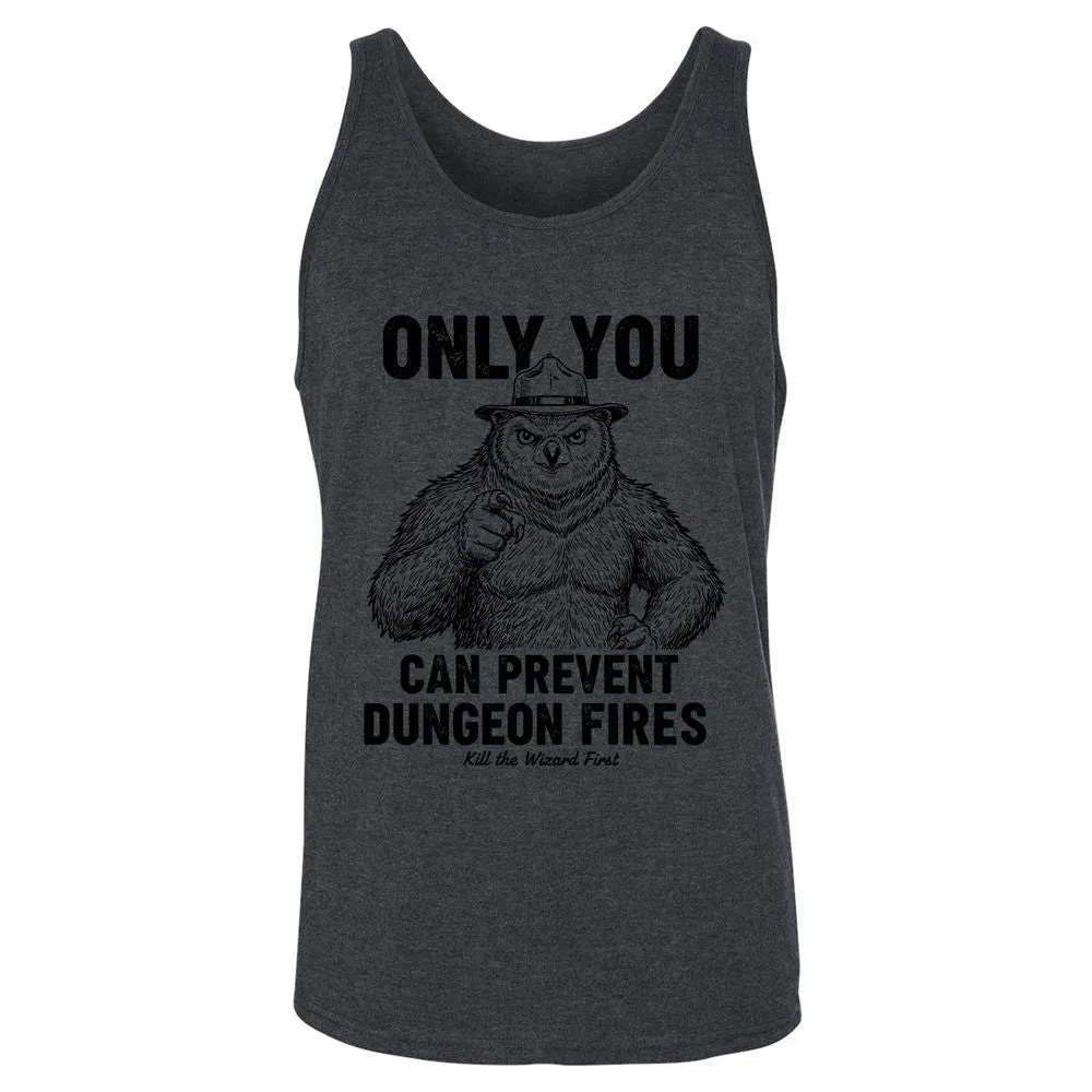 Only You Can Prevent Dungeon Fires - Dark Grey Heather - 6