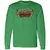 Yes They're Natural Long Sleeve T-Shirt - Irish Green - 10
