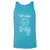 20 Sides to Every Story Unisex Jersey Tank - Aqua Triblend - 3