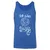 20 Sides to Every Story Unisex Jersey Tank - True Royal Triblend - 12