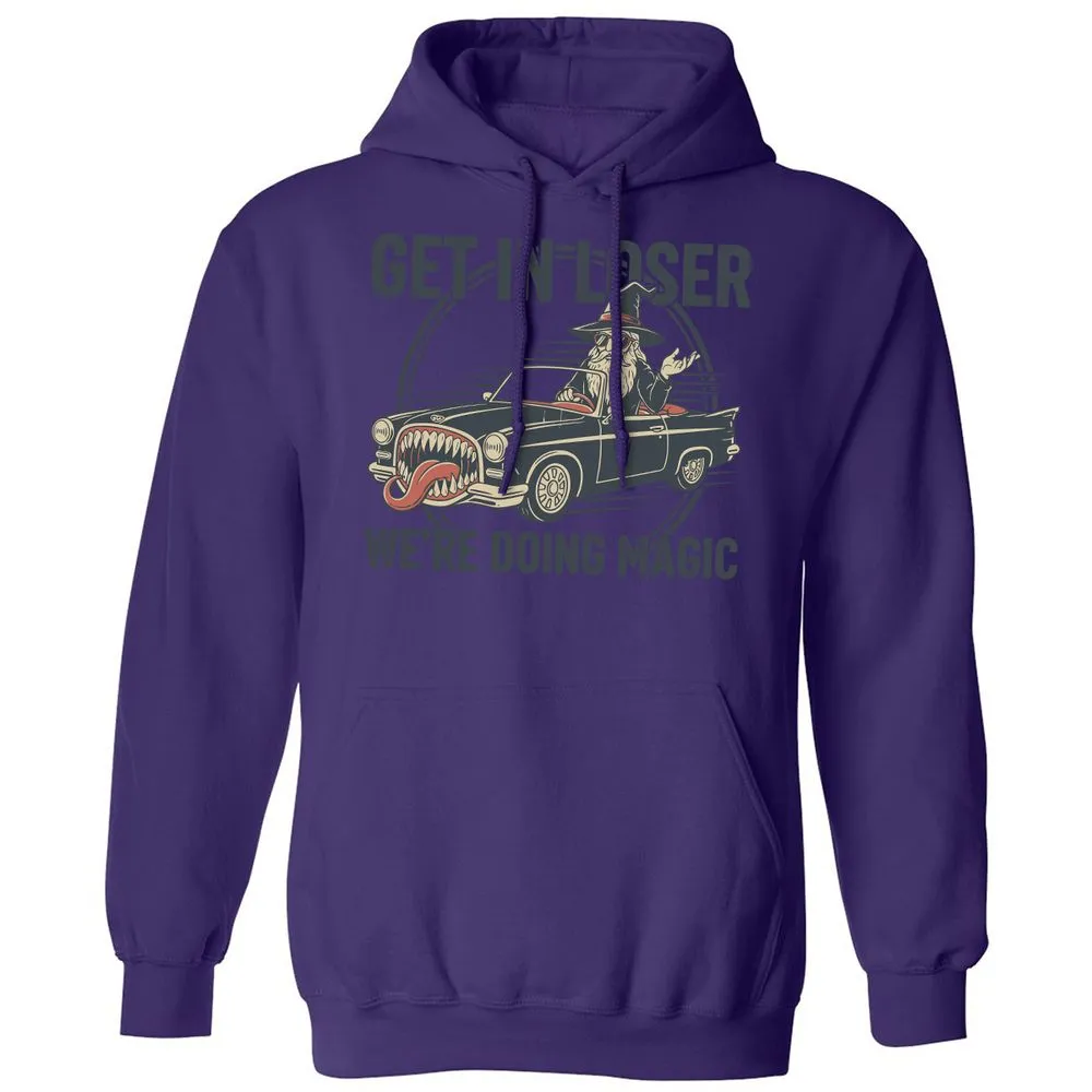 GET IN LOSER, WE’RE DOING MAGIC Classic Unisex Hoodie - Purple - 6
