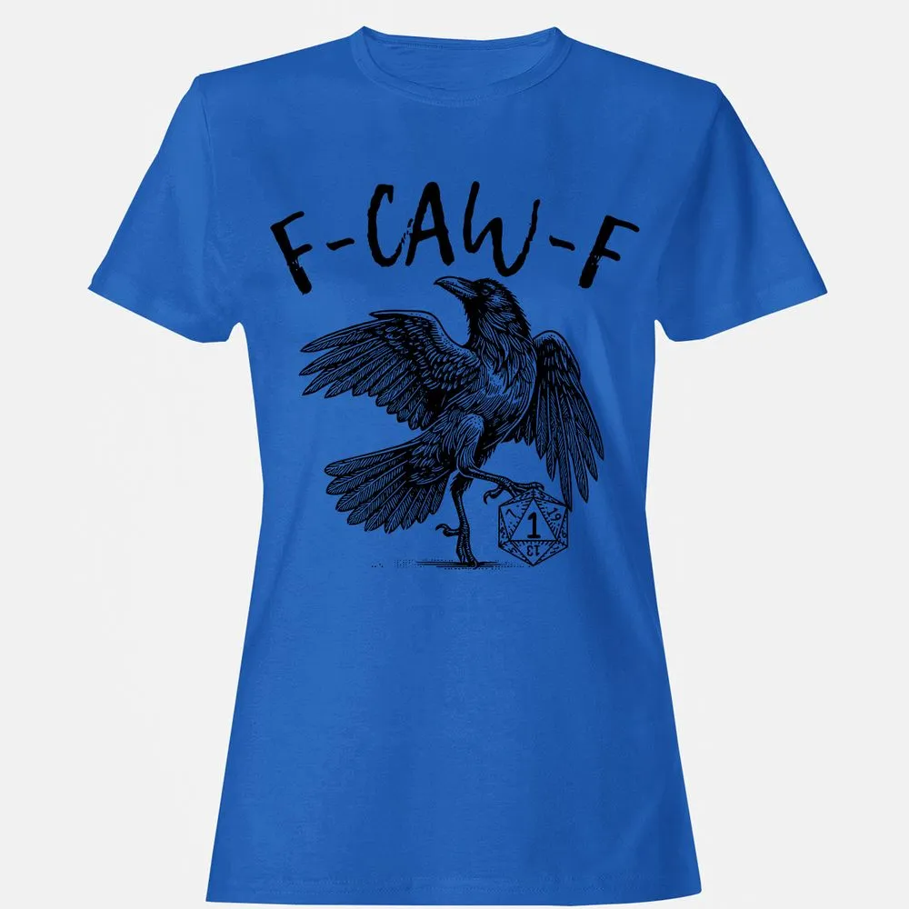 Women's T-Shirt - White - Royal - 14