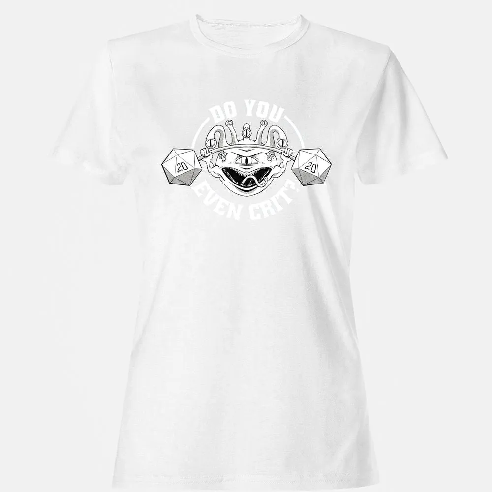 Do You Even Crit Women's T-Shirt - White - 16