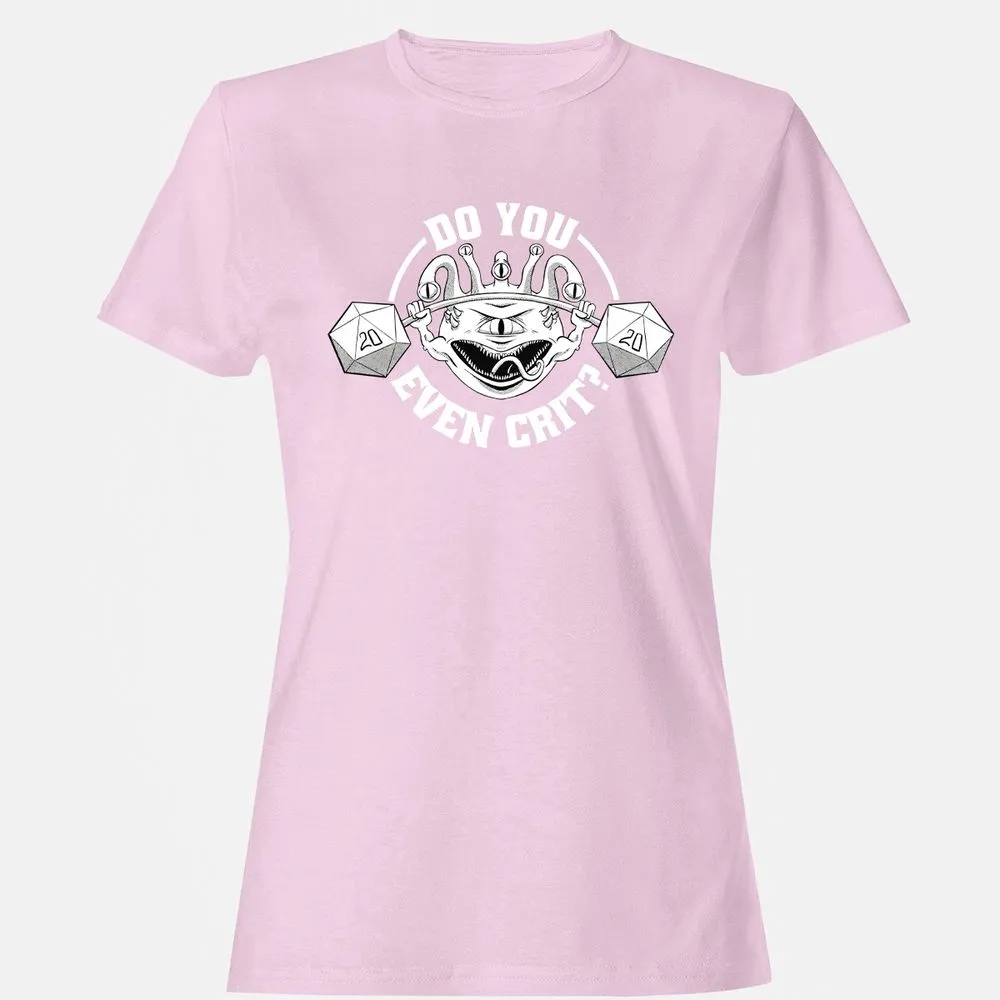 Do You Even Crit Women's T-Shirt - Light Pink - 9