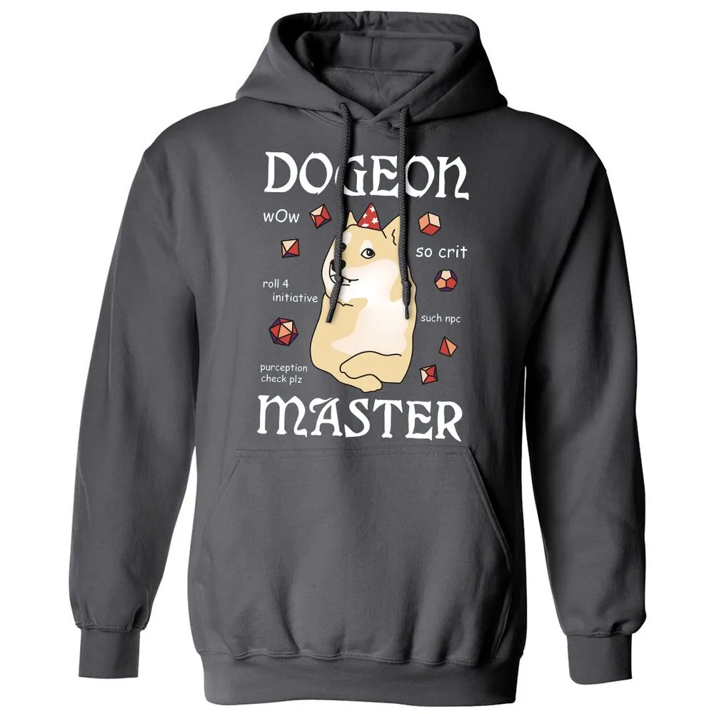 Dogeon Master Classic Unisex Hoodie - Charcoal - 7
