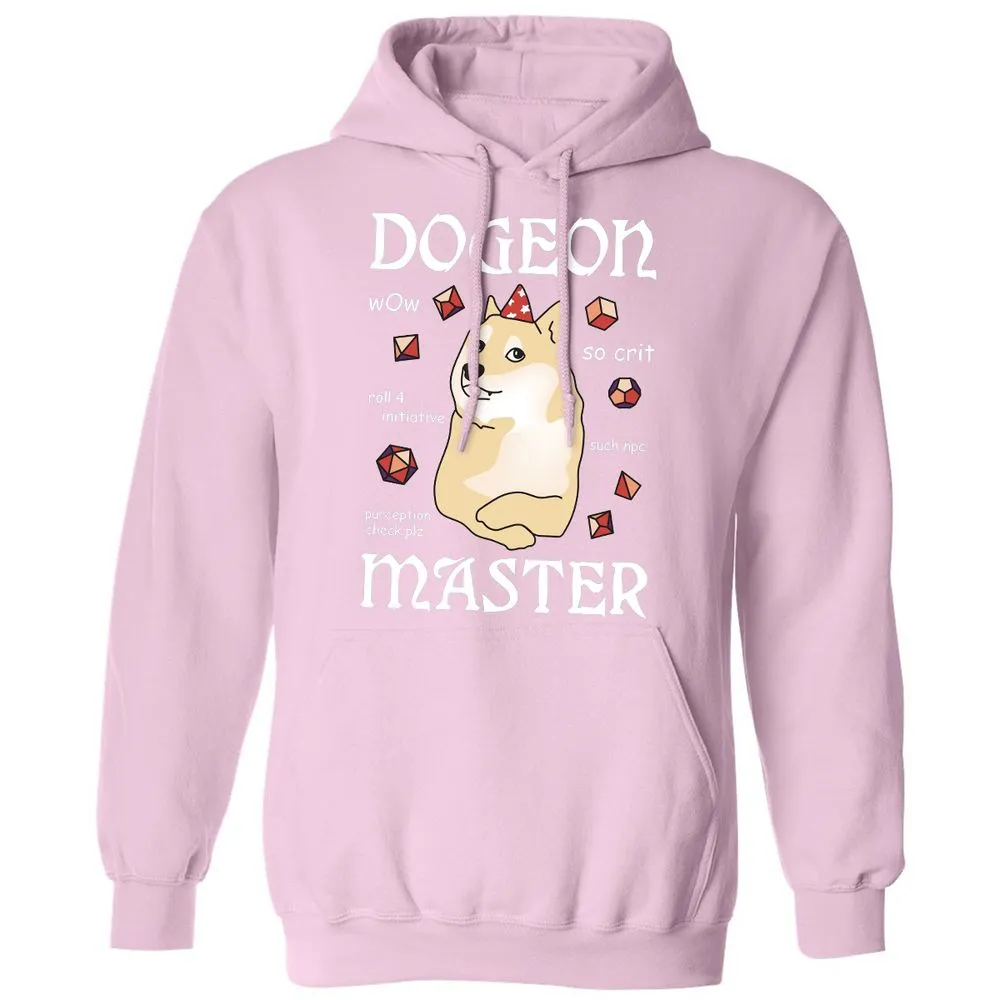 Dogeon Master Classic Unisex Hoodie - Light Pink - 3