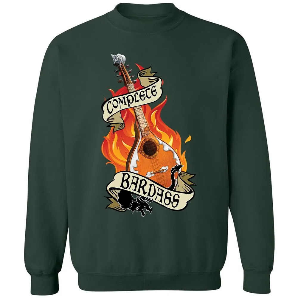 Complete Bardass Classic Unisex Sweatshirt - Forest Green - 4