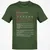 DEV Stats Classic Unisex T-Shirt - Military Green - 6