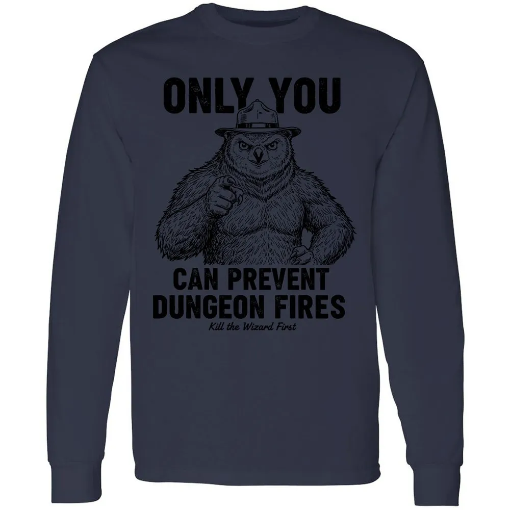 Only You Can Prevent Dungeon Fires - Navy - 12