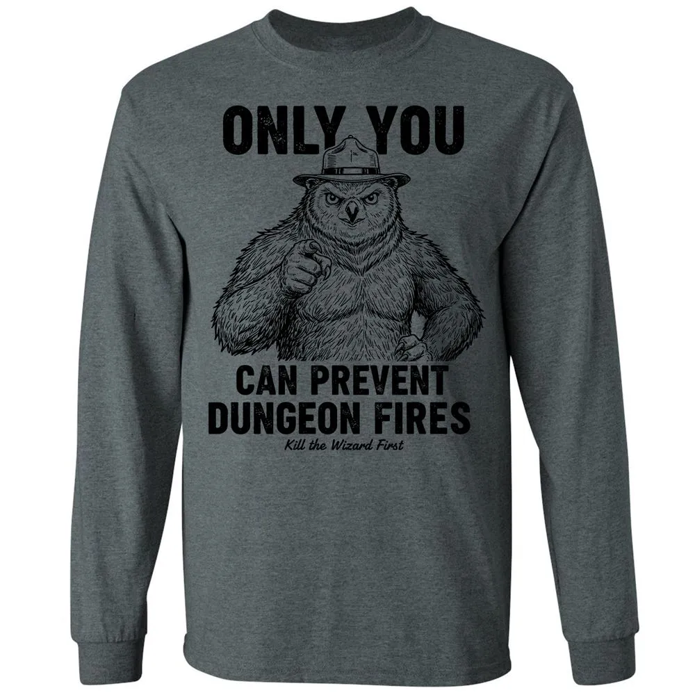 Only You Can Prevent Dungeon Fires - Dark Heather - 15