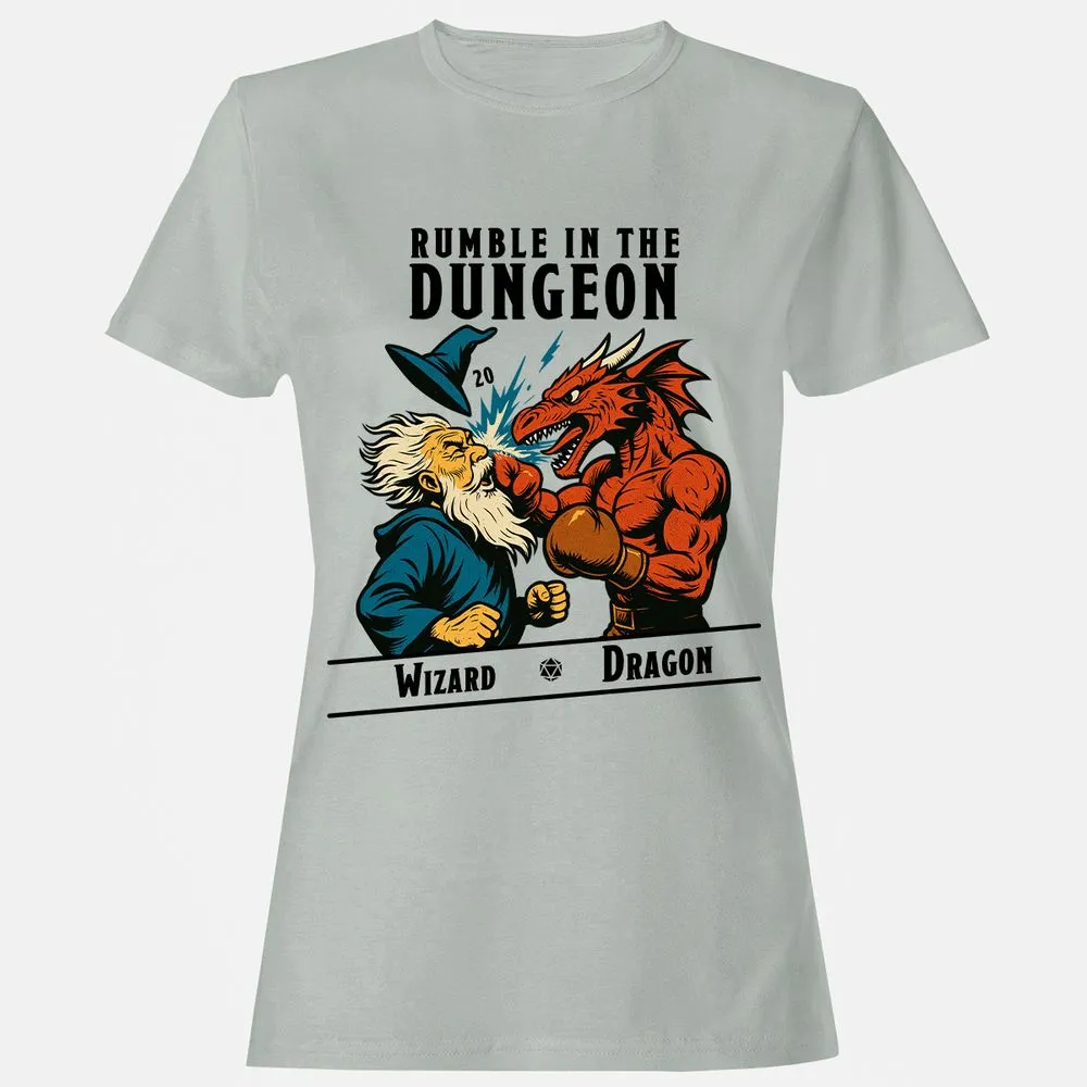 Rumble in the Dungeon Women's T-Shirt - Ash - 2