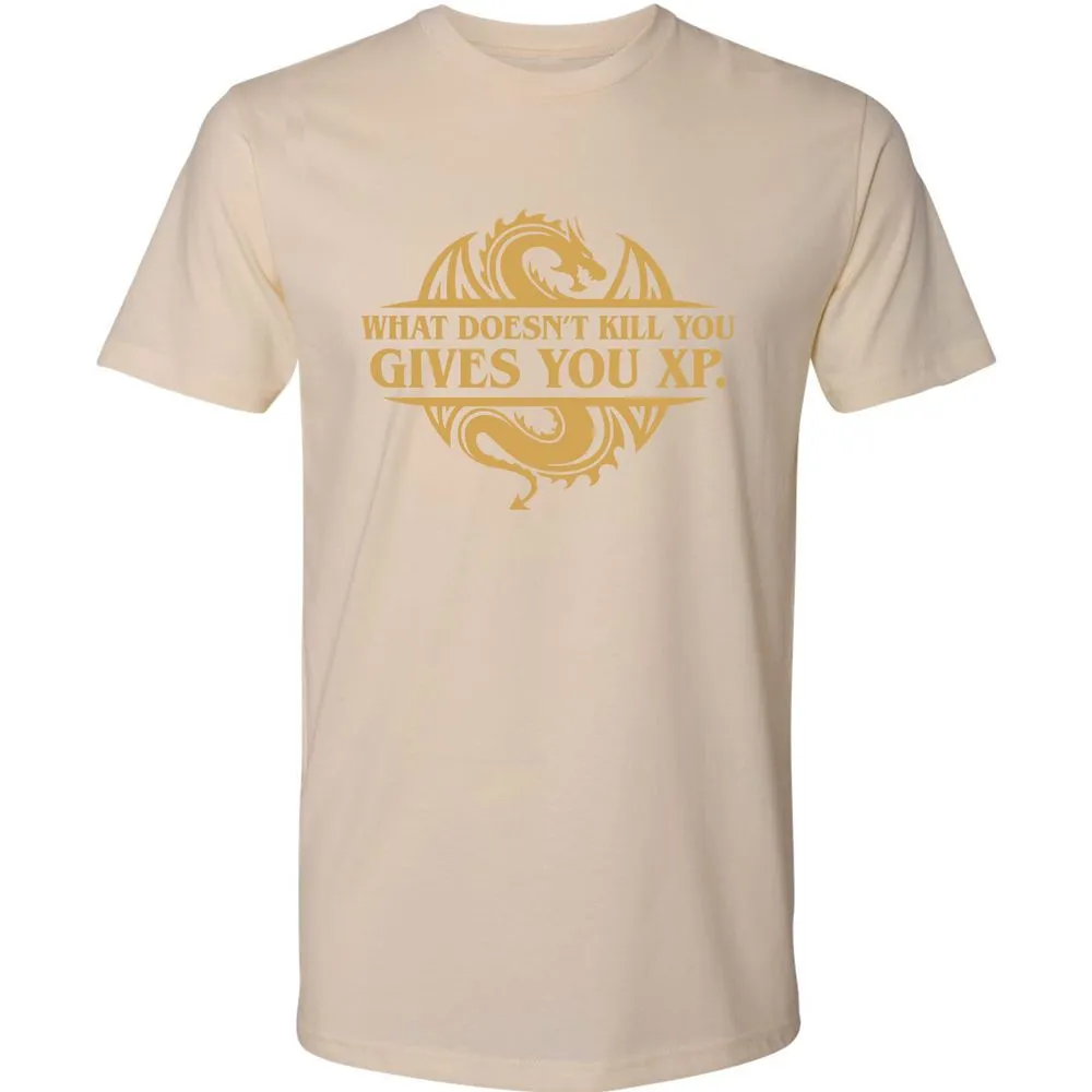 What Doesn't Kill You Gives You XP Premium Unisex T-Shirt - Cream - 14