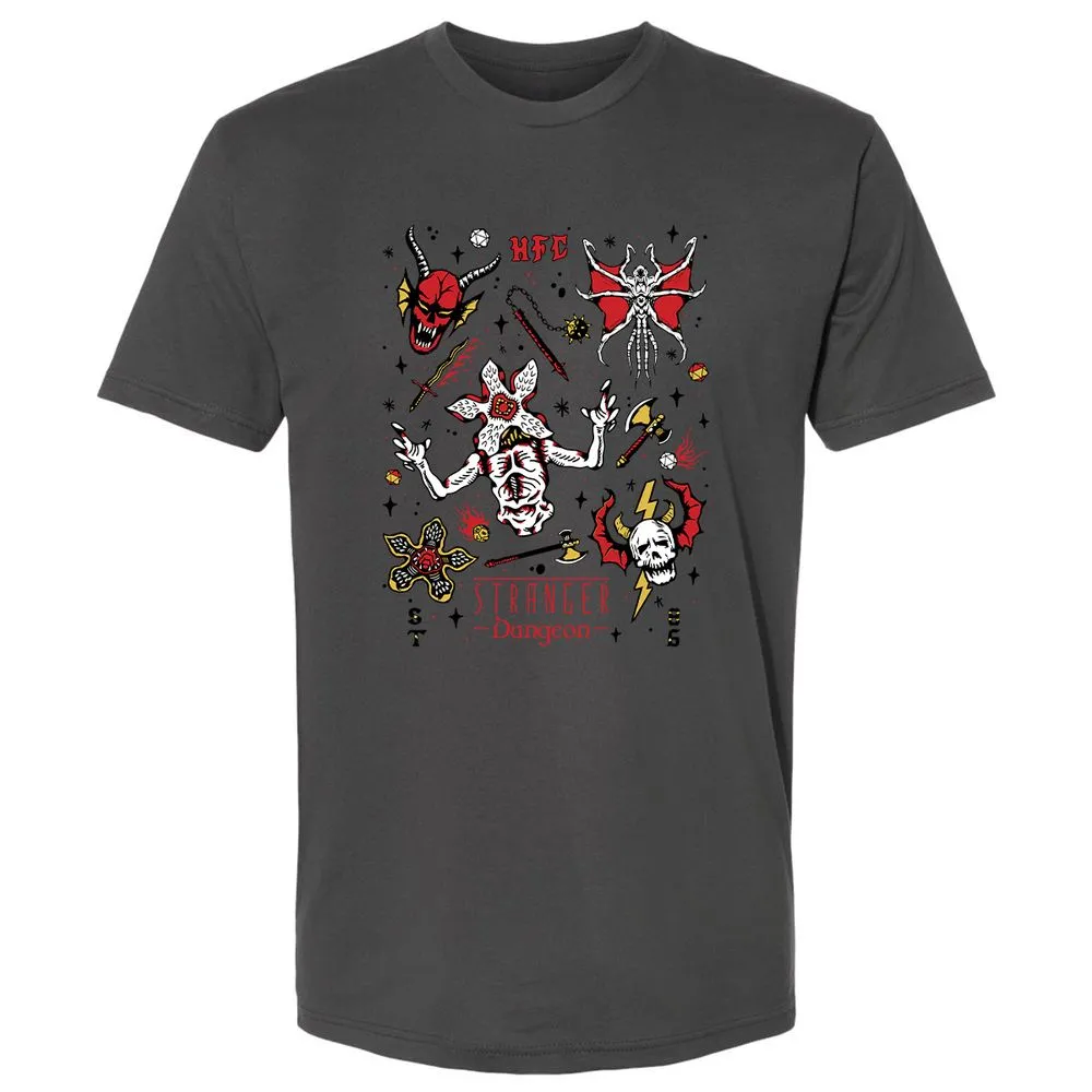 STRANGER DUNGEON Premium Unisex T-Shirt - Heavy Metal - 8