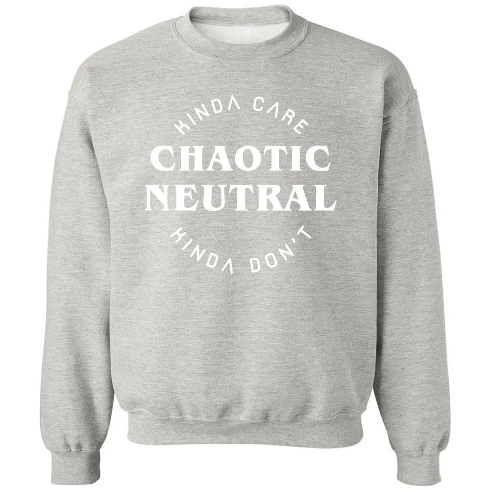 Chaotic Neutral Classic Unisex Sweatshirt - Ash - 8