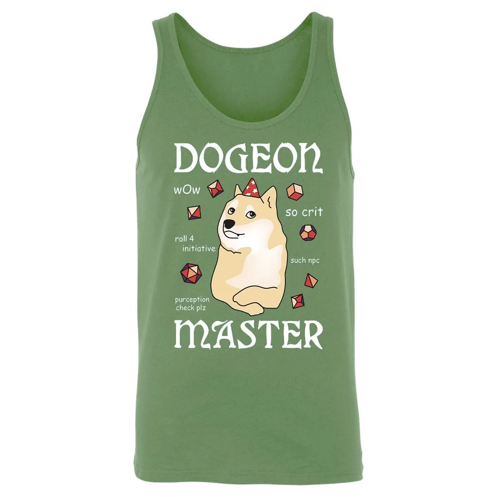 Dogeon Master Unisex Jersey Tank - Leaf - 10