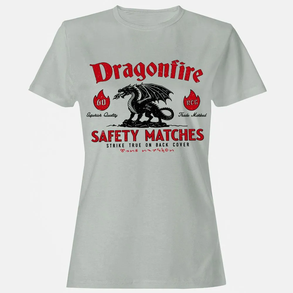 Dragonfire Women's T-Shirt - Ash - 2