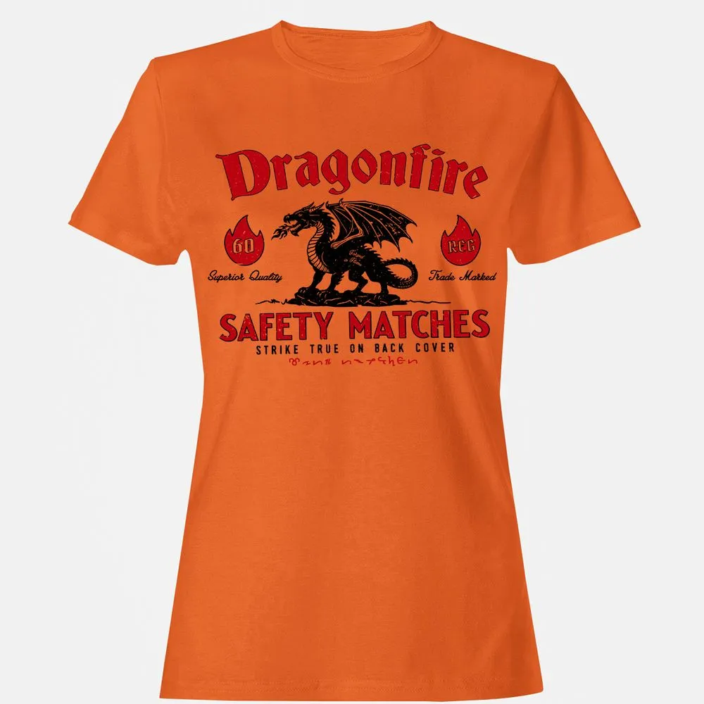 Dragonfire Women's T-Shirt - Orange - 11