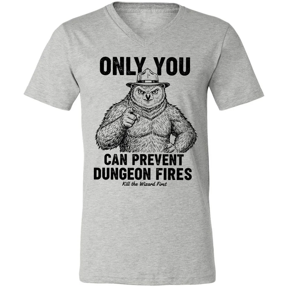 Only You Can Prevent Dungeon Fires - Athletic Heather - 7