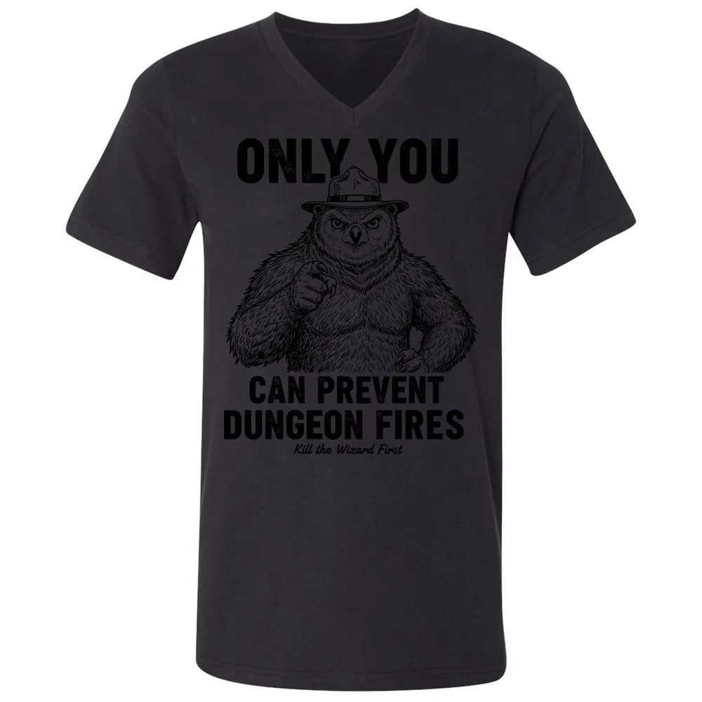 Only You Can Prevent Dungeon Fires - Black - 16