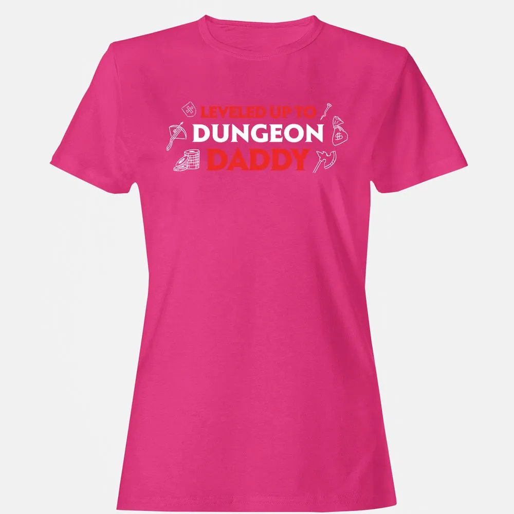 Leveled Up To Dungeon Daddy Women's T-Shirt - Heliconia - 6