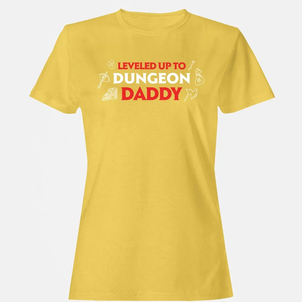 Leveled Up To Dungeon Daddy Women's T-Shirt - Daisy - 4