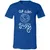 20 Sides to Every Story Unisex V-Neck T-Shirt - True Royal - 4