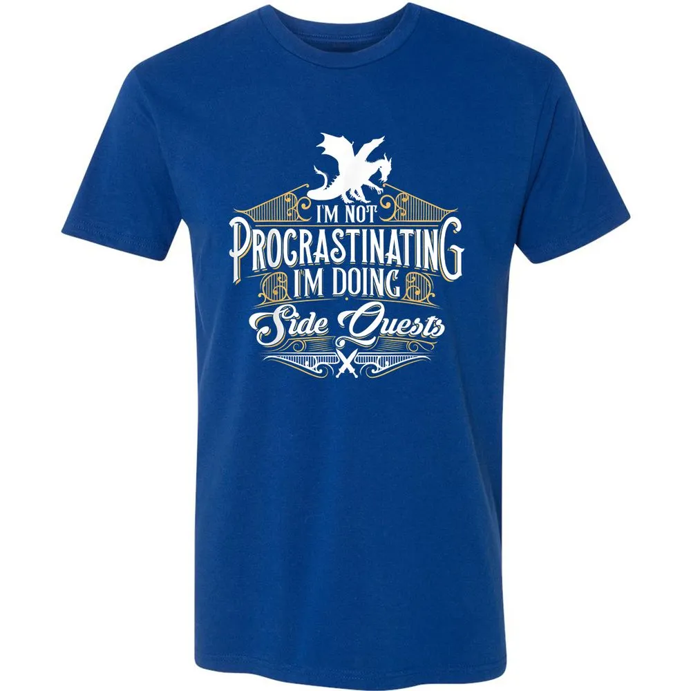 I'm Doing Side Quests Premium Unisex T-Shirt - Royal - 10