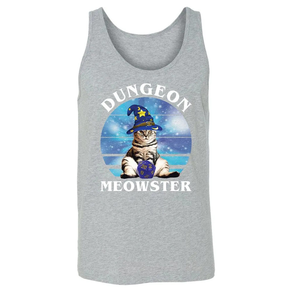 Dungeon Meowster Vintage Unisex Jersey Tank - Athletic Heather - 4