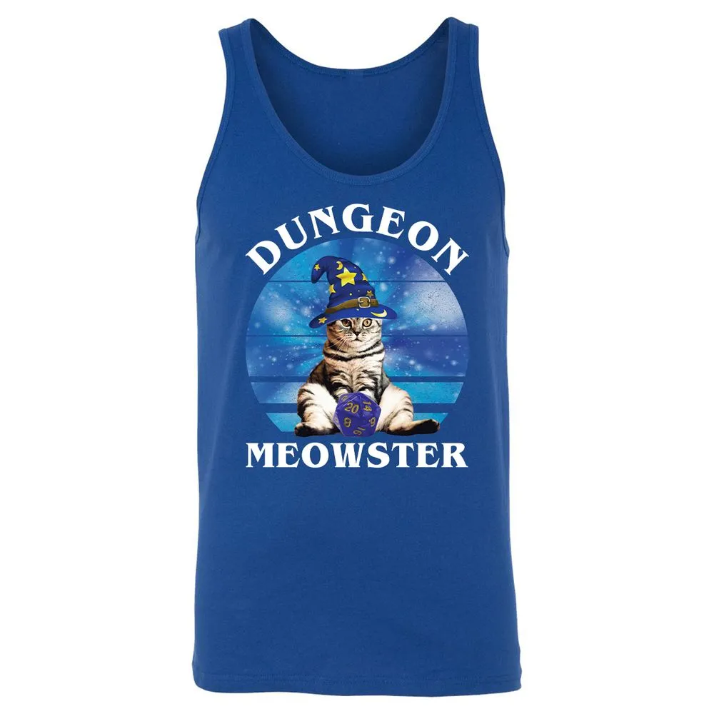 Dungeon Meowster Vintage Unisex Jersey Tank - True Royal - 13