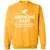 Awesome Dads Slay Dragons Classic Unisex Sweatshirt - Gold - 11