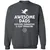 Awesome Dads Slay Dragons Classic Unisex Sweatshirt - Charcoal - 7