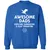 Awesome Dads Slay Dragons Classic Unisex Sweatshirt - Royal - 9