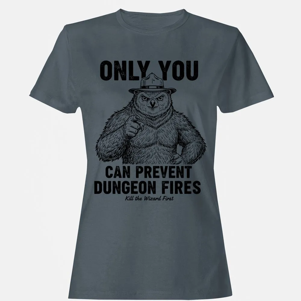 Only You Can Prevent Dungeon Fires - Charcoal - 3
