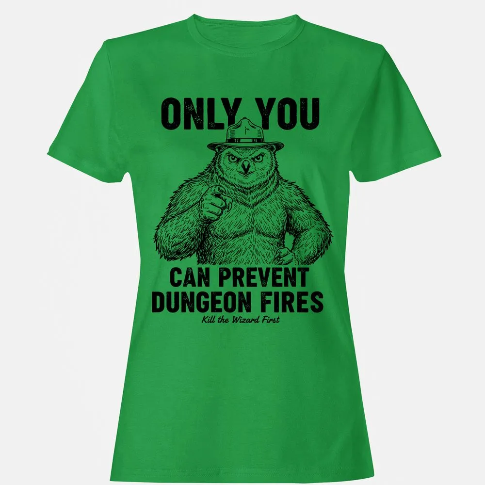 Only You Can Prevent Dungeon Fires - Irish Green - 7