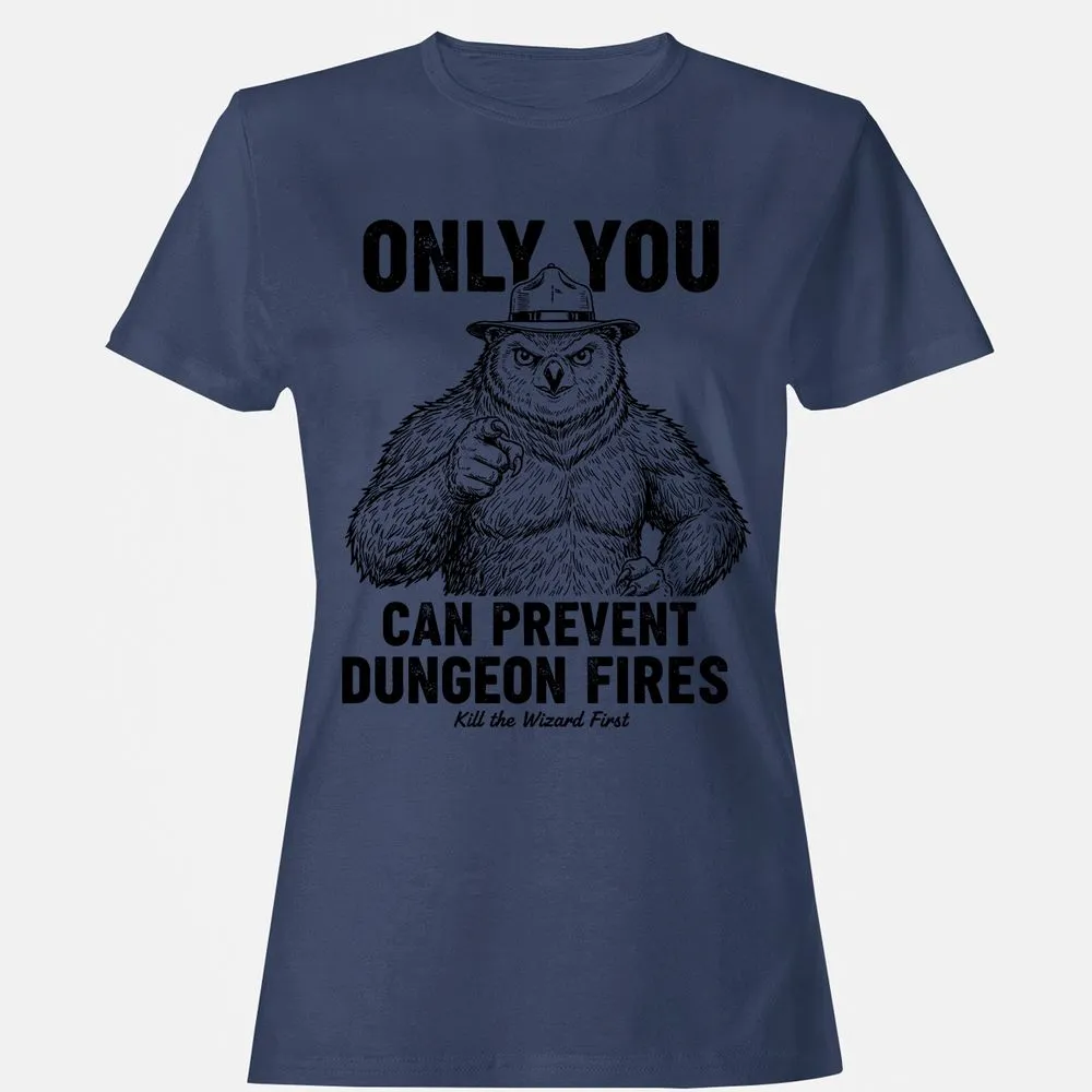 Only You Can Prevent Dungeon Fires - Navy - 10