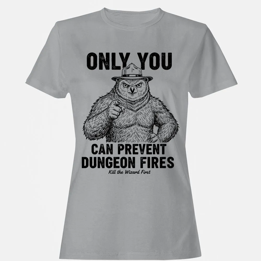 Only You Can Prevent Dungeon Fires - Sport Grey - 15