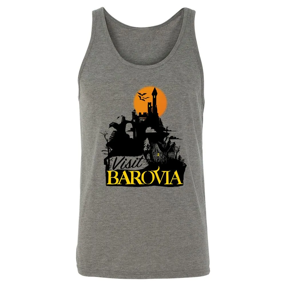 Visit Barovia - Grey Triblend - 2