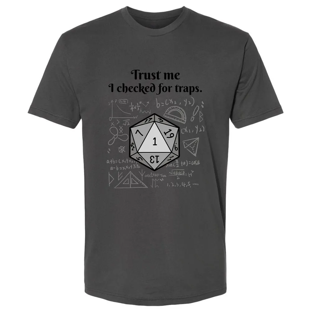 Trust me, I checked for traps. Premium Unisex T-Shirt - Heavy Metal - 8