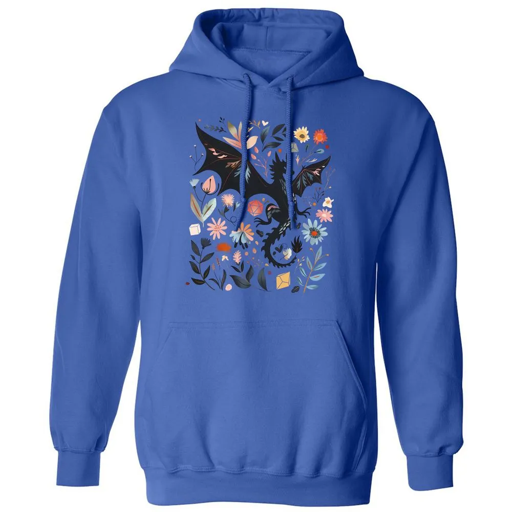 Floral DnD Dragon - Royal - 9