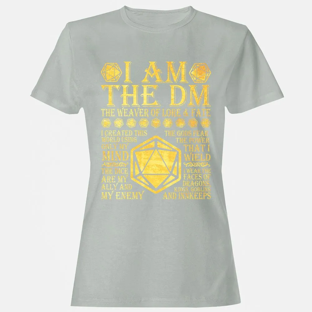 I Am The DM Women's T-Shirt - Ash - 2