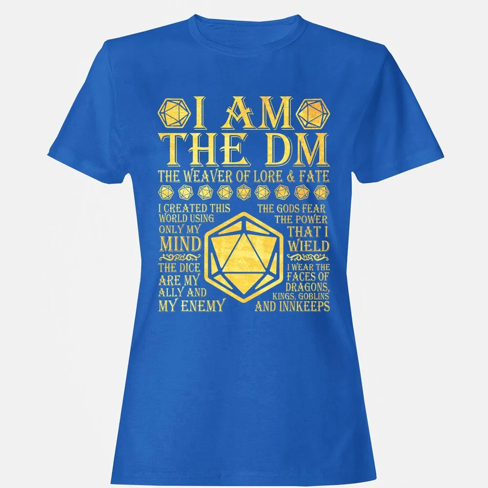 I Am The DM Women's T-Shirt - Royal - 14