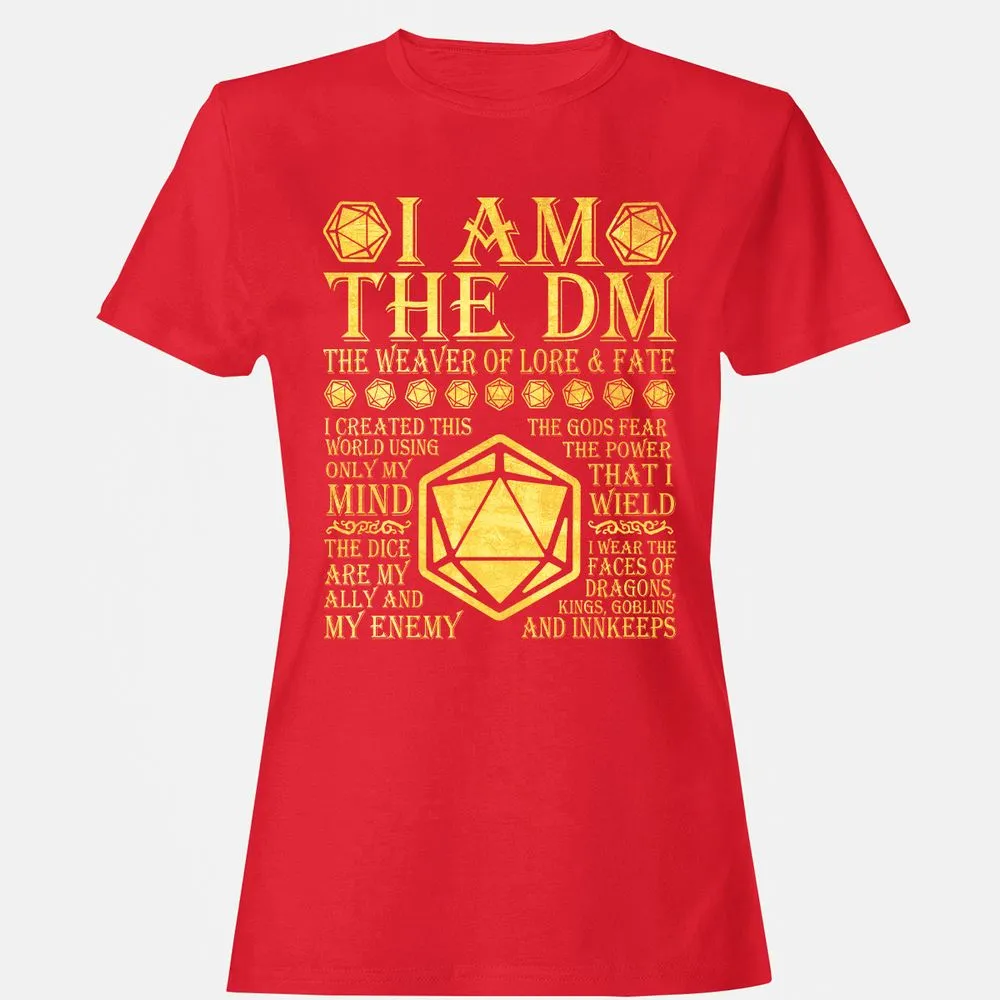I Am The DM Women's T-Shirt - Red - 13